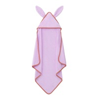 Sheridan Luxury Supersoft Character Hooded Towel Lilac