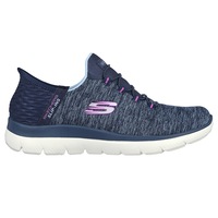 Skechers Women's Summits-Dazzling Haze Sneakers Navy/Purple (US 6.5-9.5)