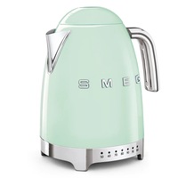 Smeg 50s Retro Style Variable Temperature 1.7L Kettle Pastel Green KLF04PGAU