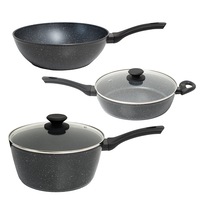 Stone Chef 3 Piece Cookware Set