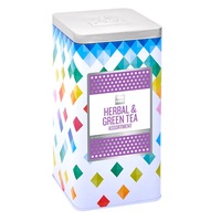 Tea Tonic 40 Teabags Assortment Tin Pure Herbal & Green