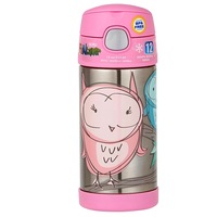 Thermos FUNtainer 355ml Vacuum Insulated Drink Bottle Owl