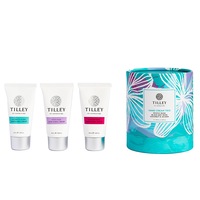 Tilley Classic Mystic Musk Rose & Coconut Jojoba Hand Cream Trio Gift Set 3 x 45ml