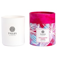Tilley Classic White Mystic Musk Scented Soy Wax Candle 375g