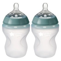 Tommee Tippee Closer To Nature 2 x 260ml Silicone Baby Bottles
