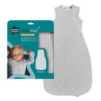 Tommee Tippee The Original Grobag Baby Sleeping Swaddle Bag Sky Grey Marle (0-3, 3-6, 18-36 Months)