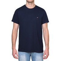 Tommy Hilfiger Men's Core Flag Crew Tee Dark Navy (S, M, L, XL, XXL)
