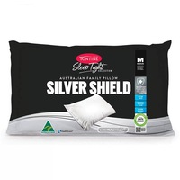 Tontine Australian Made Sleep Tight Silver Shield Pillow with Anti Bacterial Protection