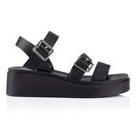Verali Women's Rage Flatform Sandal Black (EU 36-41)