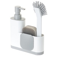 Vigar Rengo Monobloc 4 Piece Sink Caddy Set White