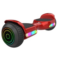 GYROOR Swift Self Balancing Hoverboard 6.5 inch Hoverboard with Bluetooth Speakers and LED Lights, UL2272 Certified Self Balancing Scooter (Red)