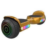 GYROOR Swift Self Balancing Hoverboard 6.5 inch Hoverboard with Bluetooth Speakers and LED Lights, UL2272 Certified Self Balancing Scooter (Gold)