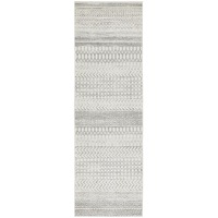 Chrome Mila In Silver : Runner Rug
