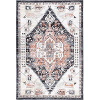 Estate Traditional Rug In Cream & Black