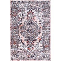 Estate Traditional Rug In Terracotta & Cream