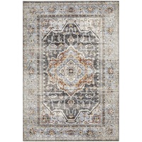 Jai Grey & Rust Rug