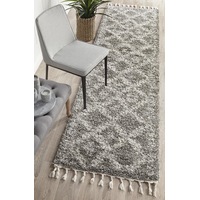 Saffron Grey Runner Rug