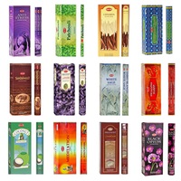 20-240 Sticks Incense HEM Nag Champa 130+ Scents Hex Meditation Aroma Fragrance
