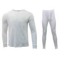2pc set Mens Womens Merino Wool Top Pants Thermal Leggings Long Johns Underwear