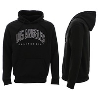 FIL Men's Fleece Unisex Hoodie Hooded Pullover Casual Jumper Los Angeles C