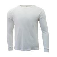 Men's Merino Wool Blend Long Sleeve Thermal Top Pants Long Johns Underwear S-2XL