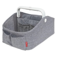 Light Up Diaper Caddy (Heather Grey) - 13x24x21.5cm