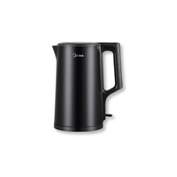 Midea Double Wall Kettle Black 1.7L 360 Degree Swivel Base Fast Boil – 2200W