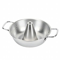 Pearl Life Warakuan Stainless Steel Shabu-Shabu Pot 26cm