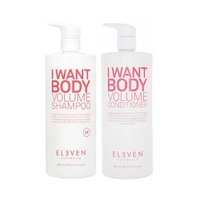 Eleven Australia I Want Body Volume Shampoo & Conditioner 960mL Duo