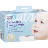 BabyU Disposable Change Mats - Nappy Change On the Go