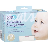 BabyU Disposable Change Mats - Nappy Change On the Go