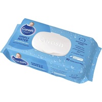 Curash Simply Water Baby Wipes 80 Pack- Ideal for Newborns - PH Balanced - Thick and Soft Design - Soap  Alcohol  Paraben & Irritant Free - Wet Wipes - Baby Essentials