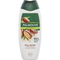 Palmolive Naturals Body Wash, 500mL, Shea Butter With Moisturising Milk, No Parabens or Phthalates