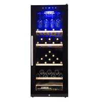 Lecavist 97 Bottle Wine Fridge Single Zone Black LCS100VN