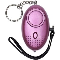 140dB Personal Alarm Keychain Rape Attack Panic Security Emergency Alert Torch