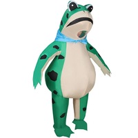 150-190cm Adult Inflatable Frog Costume- Party Dress up Halloween Anime Cosplay