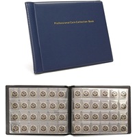 240 Slots Coin Holder Collection Storage Money Penny Pockets Album Book Folder