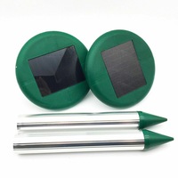 4 x Multi Pulse Plus Ultrasonic Solar SNAKE REPELLER & Pest Rodent Repellent