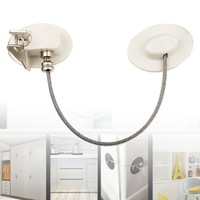 Baby Cabinet Cupboard Fridge Safety Lock Drawer Proof Child Kid Window Door+Key