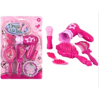 Make Up Gift Set Girls Toy Vanity Beauty Cosmetic Bag Carry Case Hair Dryer