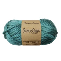 bulk 12 Teal Chunky Yarn 100G