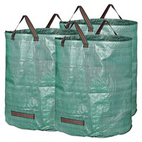 GREENHAVEN 3 Pack 80L Reusable Garden Waste Bags