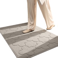 Non-Slip Doormat Home Kitchen Garden Stairs Floor Door Durable Mat Washable Khaki