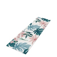 Non-Slip Home PVC Anti-Oil Waterproof Floor Mat Door Mat Kitchen Mat Flower