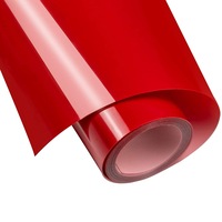 Heat Transfer Vinyl HTV Vinyl Roll - Red