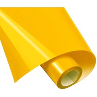 Heat Transfer Vinyl HTV Vinyl Roll - Yellow