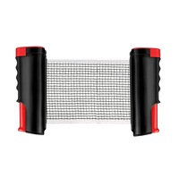 Replacement PingPong Table Net Set - Black