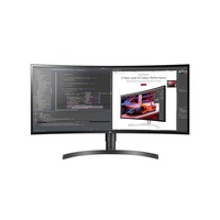 LG 34'' Curved UltraWide QHD IPS Monitor with USB Type -C - Black
