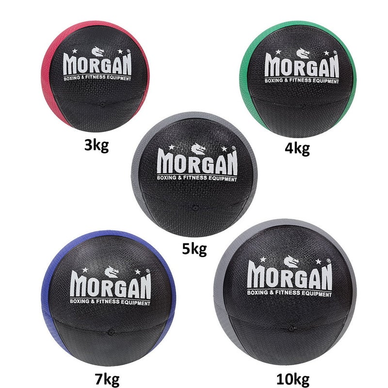 Morgan Rubber Medicine Balls – Commercial Grade [3kg – 10kg]