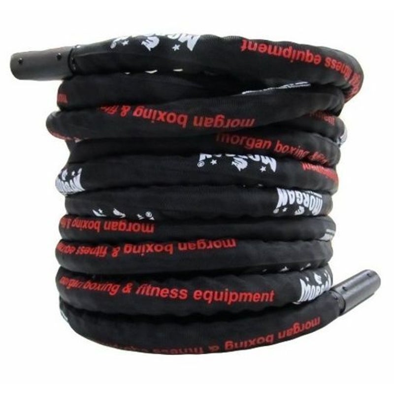V2 Indoor / Outdoor Cardio Battle Rope - 15m Long [38mm Thick]